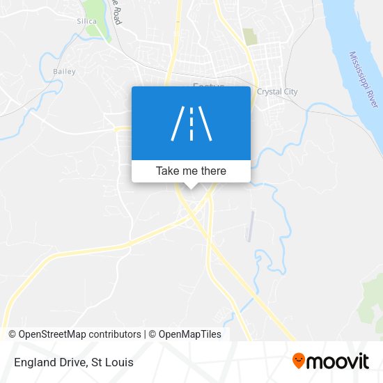 Mapa de England Drive