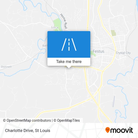Mapa de Charlotte Drive