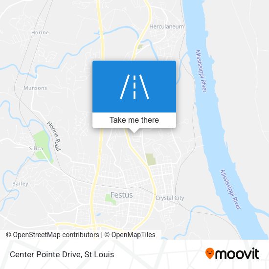 Mapa de Center Pointe Drive