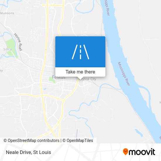 Mapa de Neale Drive