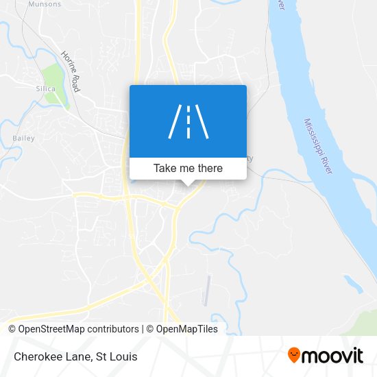 Mapa de Cherokee Lane