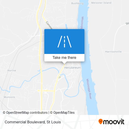 Mapa de Commercial Boulevard