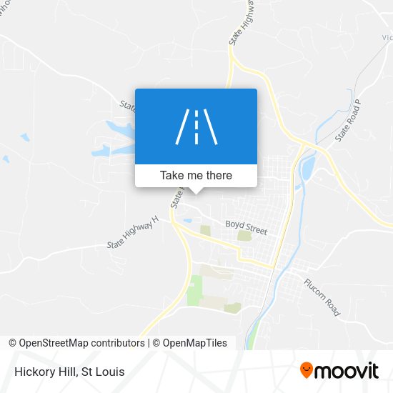 Mapa de Hickory Hill