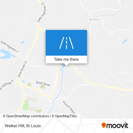 Mapa de Walker Hill