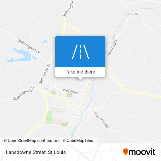 Mapa de Lansdowne Street