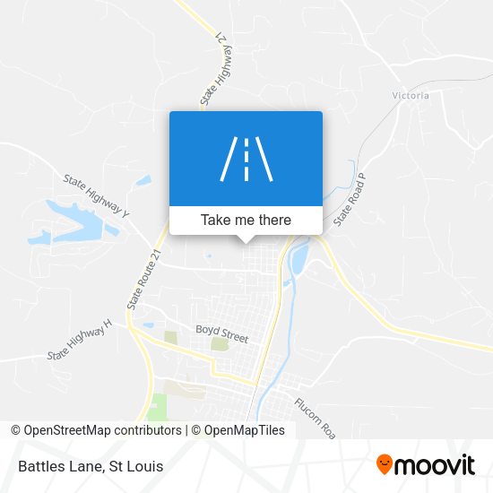 Mapa de Battles Lane