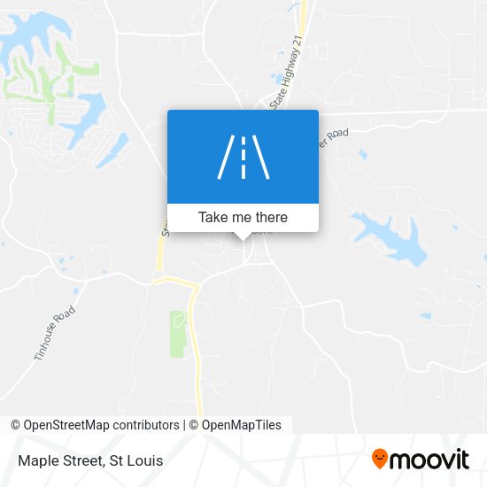 Mapa de Maple Street
