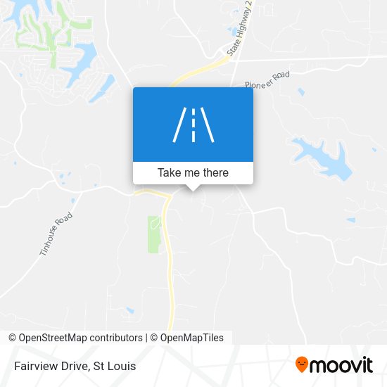 Mapa de Fairview Drive