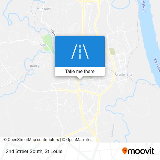 2nd Street South map