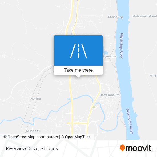 Mapa de Riverview Drive