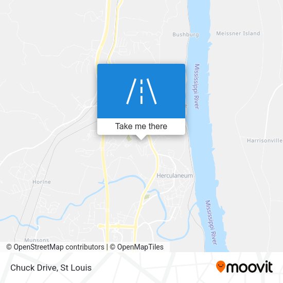 Mapa de Chuck Drive