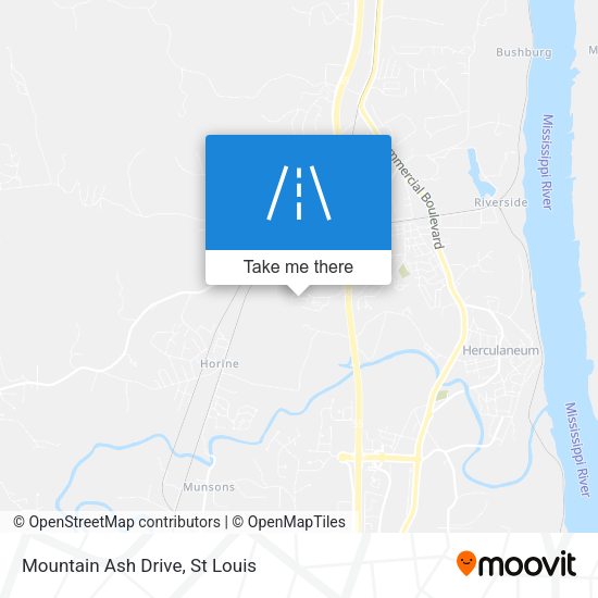 Mapa de Mountain Ash Drive