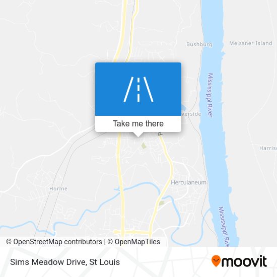 Mapa de Sims Meadow Drive