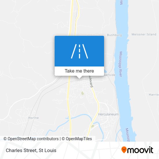 Mapa de Charles Street
