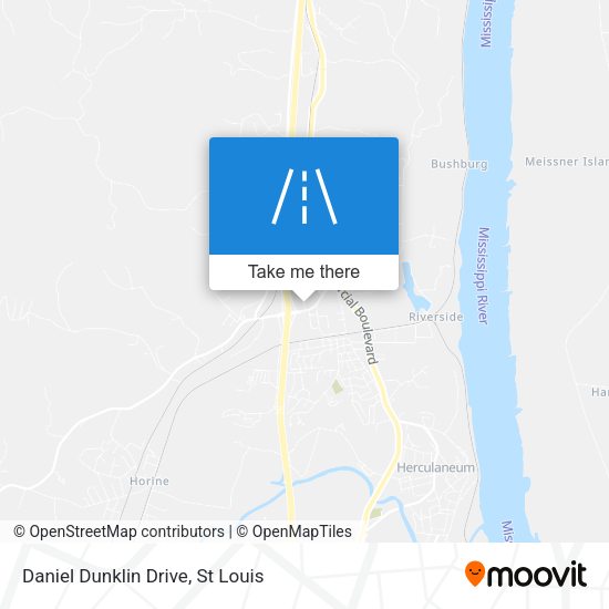 Daniel Dunklin Drive map