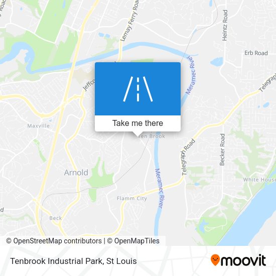 Mapa de Tenbrook Industrial Park