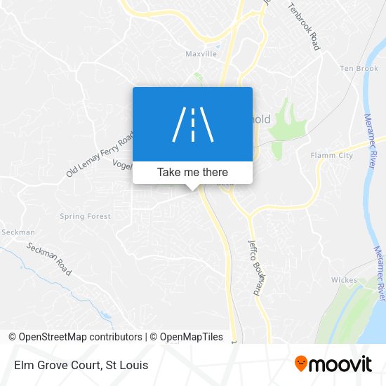 Elm Grove Court map