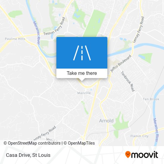 Mapa de Casa Drive