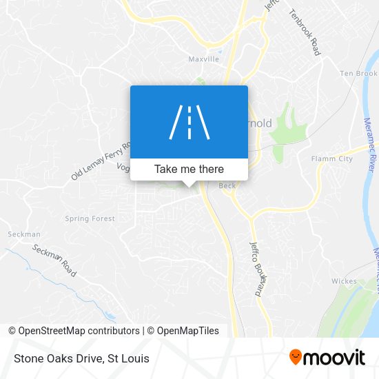 Mapa de Stone Oaks Drive