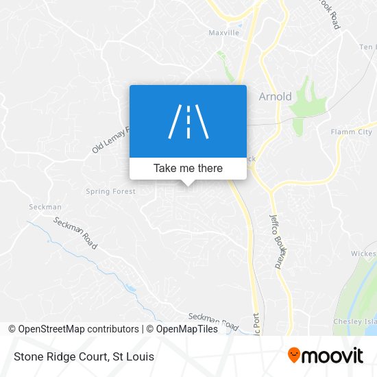 Stone Ridge Court map