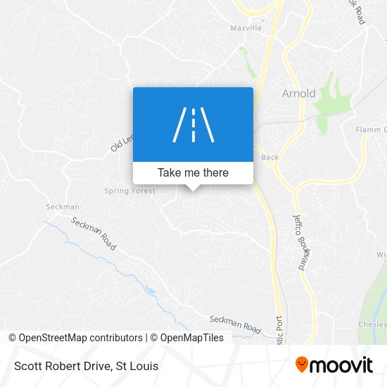 Scott Robert Drive map
