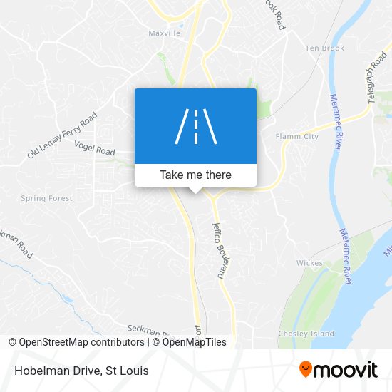 Mapa de Hobelman Drive