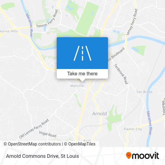 Mapa de Arnold Commons Drive