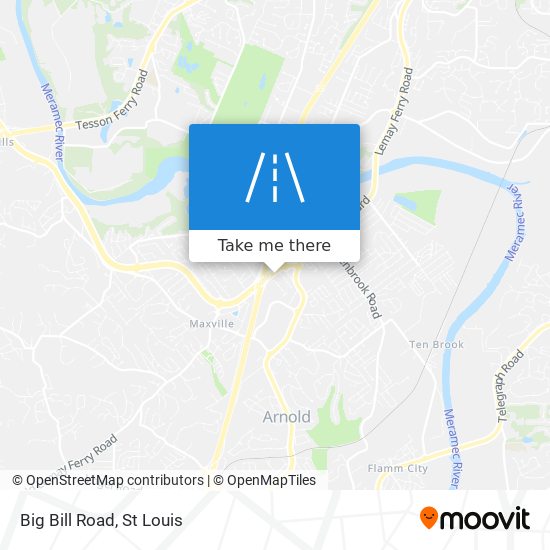 Mapa de Big Bill Road