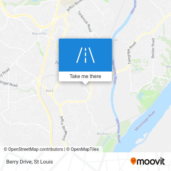 Berry Drive map