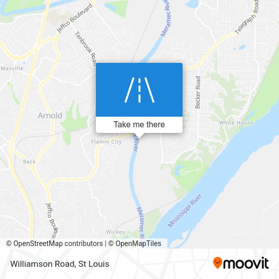 Mapa de Williamson Road