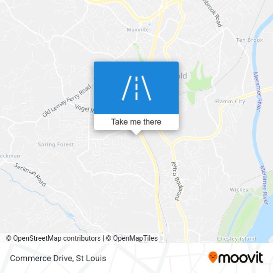 Mapa de Commerce Drive