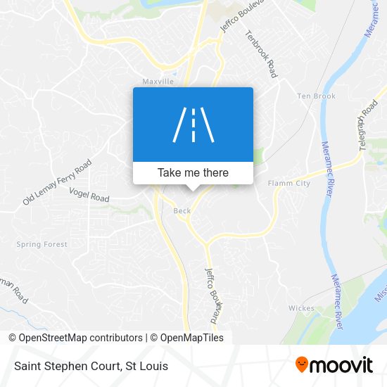 Saint Stephen Court map