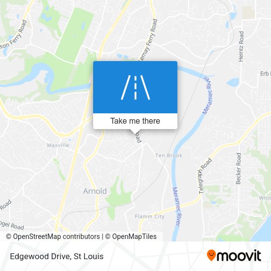 Mapa de Edgewood Drive