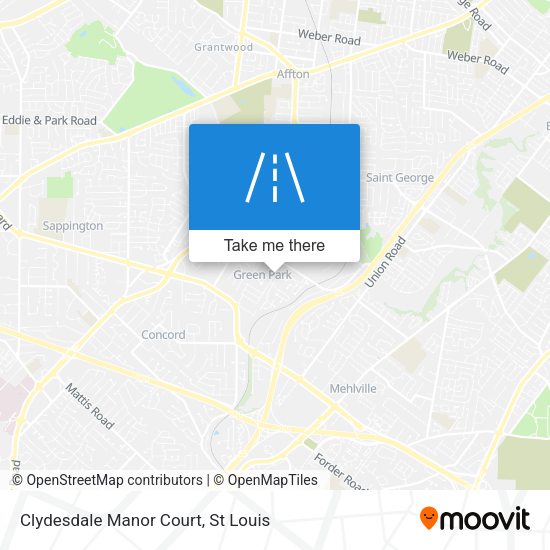 Clydesdale Manor Court map