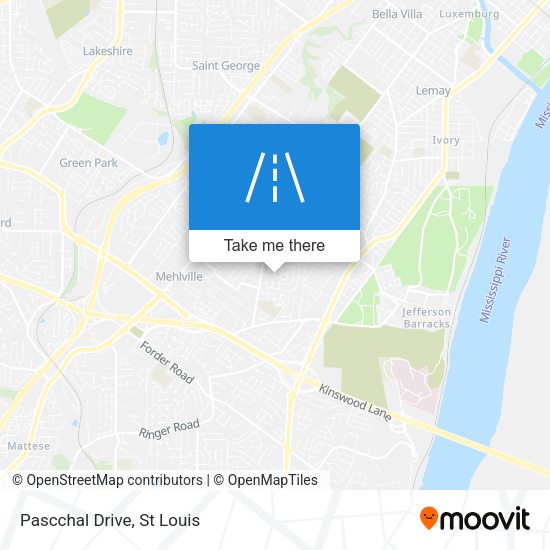 Mapa de Pascchal Drive