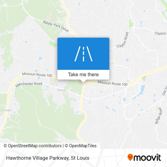 Hawthorne Village Parkway map