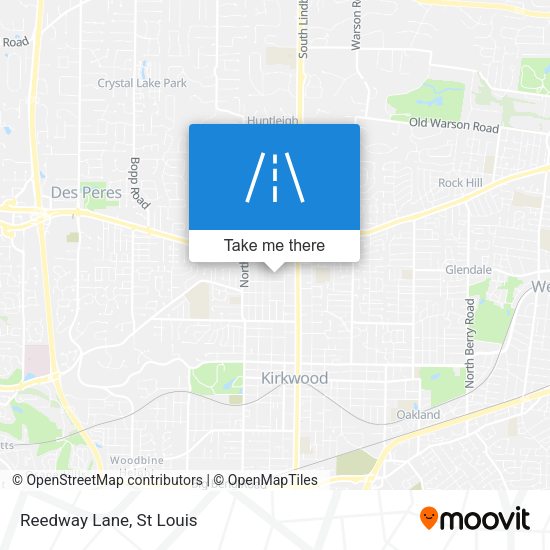 Mapa de Reedway Lane
