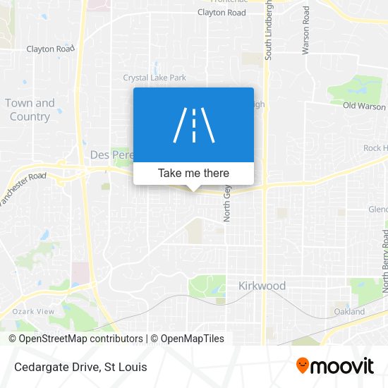 Mapa de Cedargate Drive