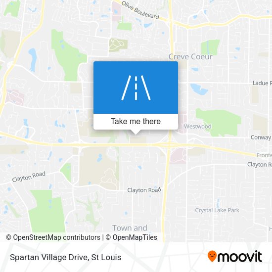 Mapa de Spartan Village Drive