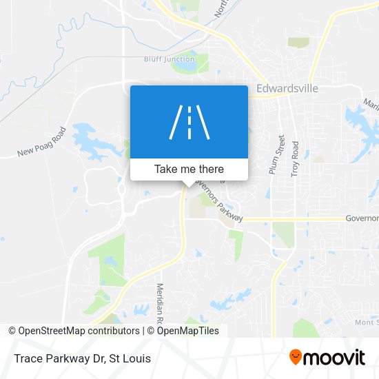 Mapa de Trace Parkway Dr