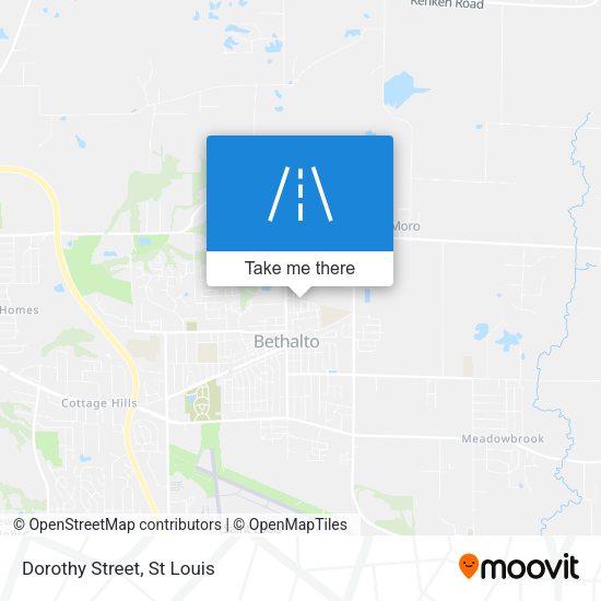 Mapa de Dorothy Street
