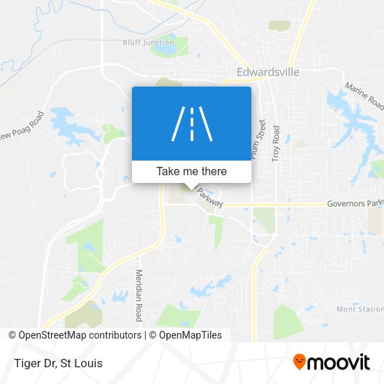 Mapa de Tiger Dr