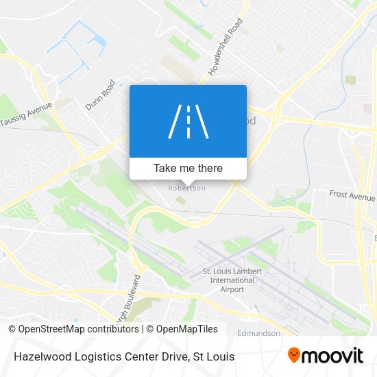 Hazelwood Logistics Center Drive map