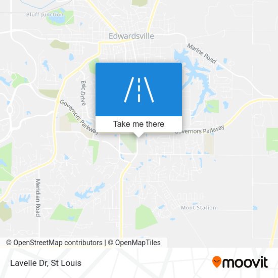 Mapa de Lavelle Dr
