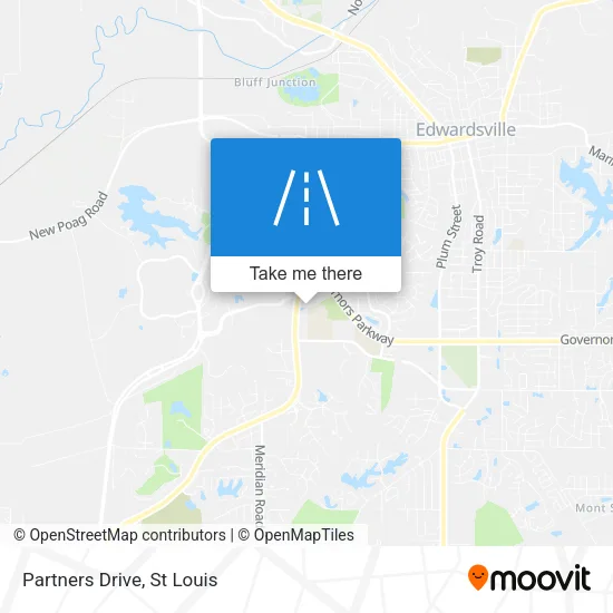 Partners Drive map