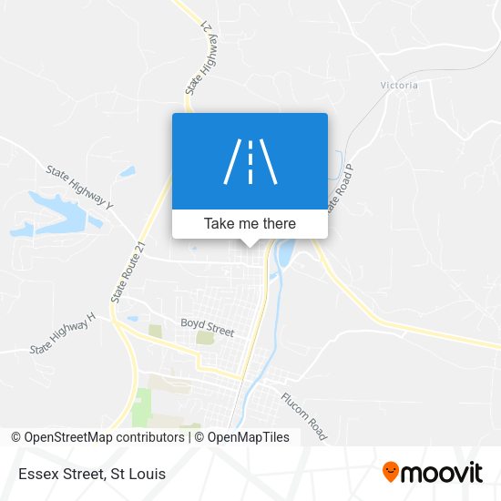Mapa de Essex Street