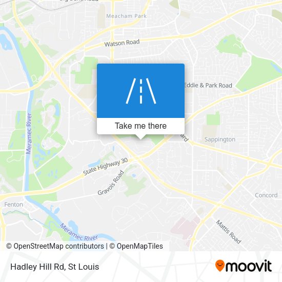 Hadley Hill Rd map