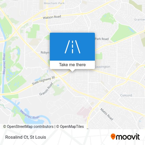 Mapa de Rosalind Ct