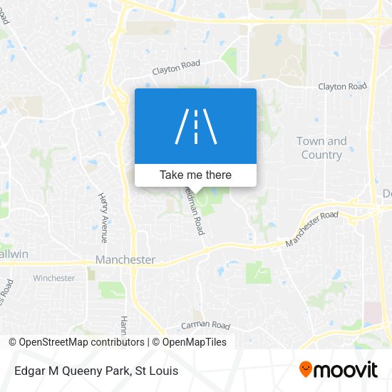 Mapa de Edgar M Queeny Park