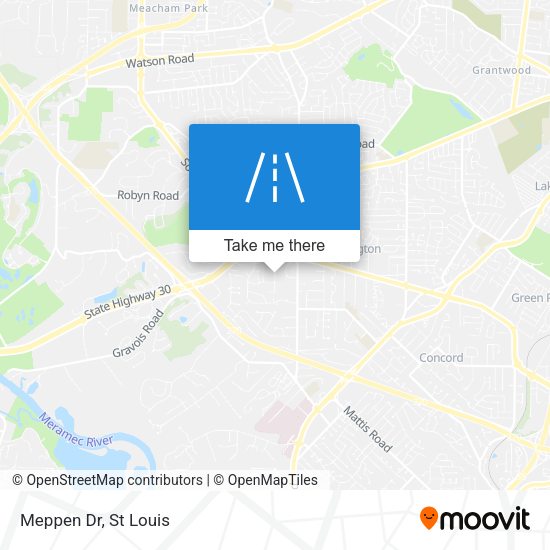 Mapa de Meppen Dr